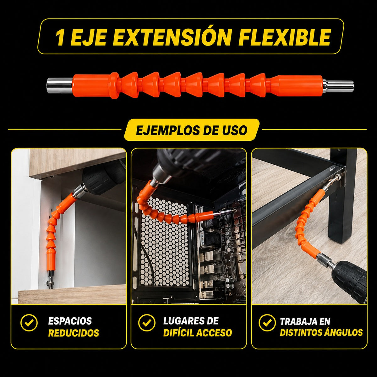 🔧 Kit ProTorque™ Destornillador Eléctrico — Potencia y Precisión | 🔥 Black Friday