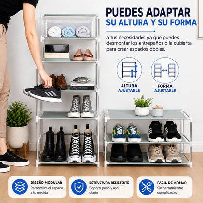 StepClean Organizador de Zapatos + Guía de Cuidado de Calzado (Regalo) — Envío Gratis🔥