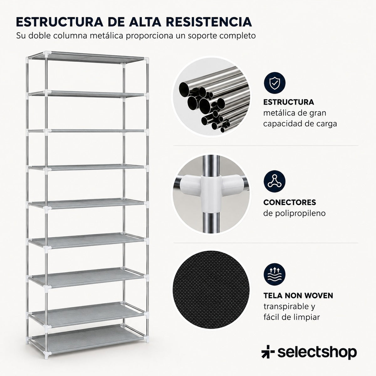StepClean Organizador de Zapatos + Guía de Cuidado de Calzado (Regalo) — Envío Gratis🔥