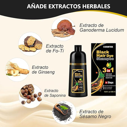Champú para canas 500ml negro - additional image 11