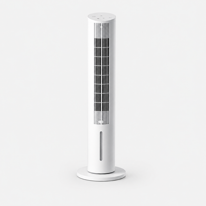 Acondicionador de aire evaporativo de torre portátil Multifunción con Mando a Distancia Hushly InnovaGoods