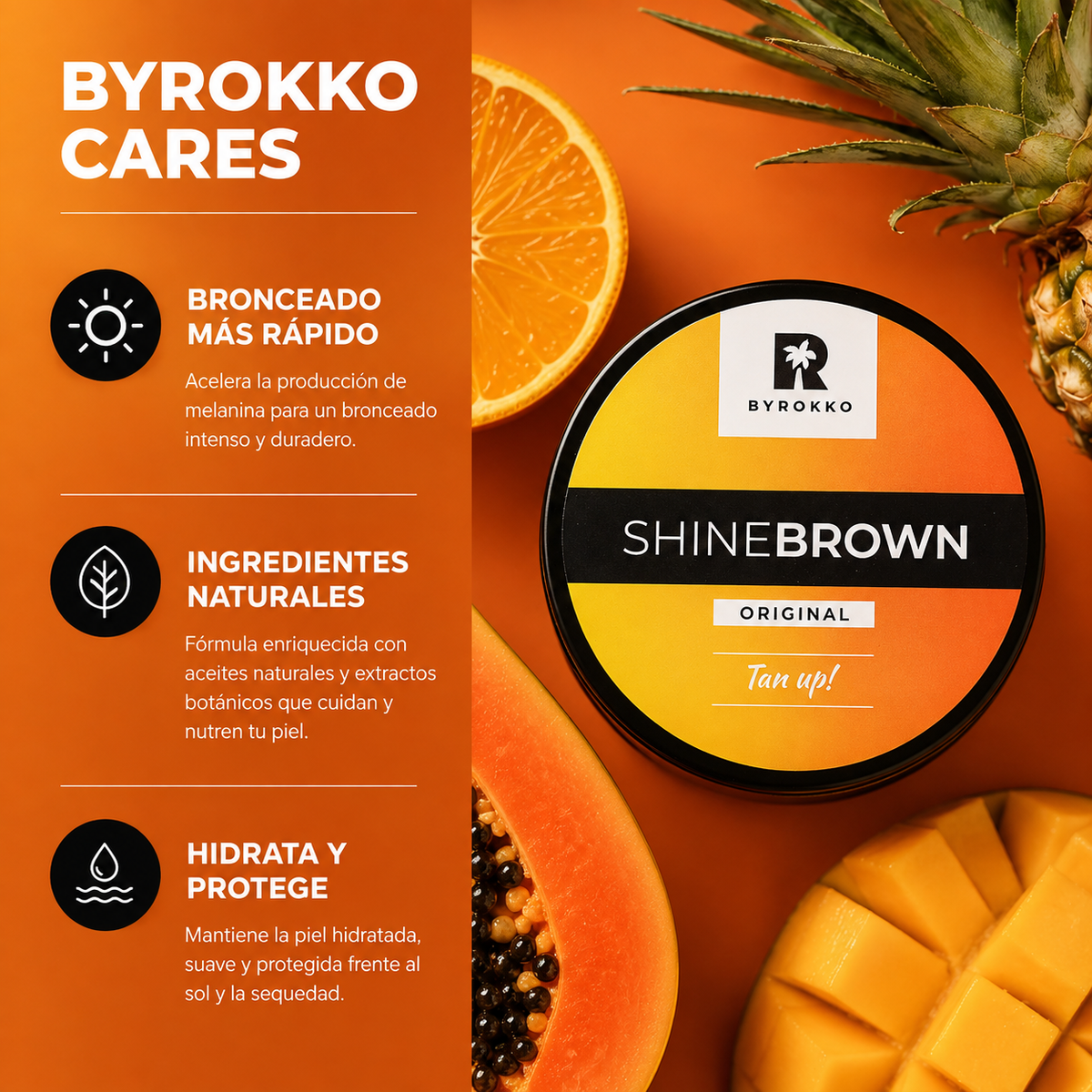 ☀️BronzeMax Shine Brown Ultra — El secreto de las famosas para un color chocolate sin quemarse🔥
