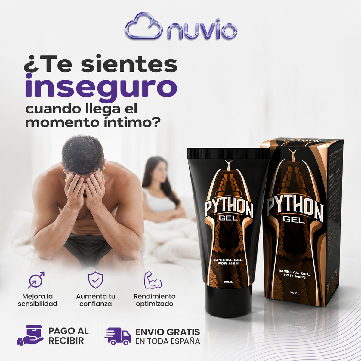 🐍PythonGel ELITE Vigor e Tamaño — O segredo de alto desempenho para uma virilidade sem limites🔥