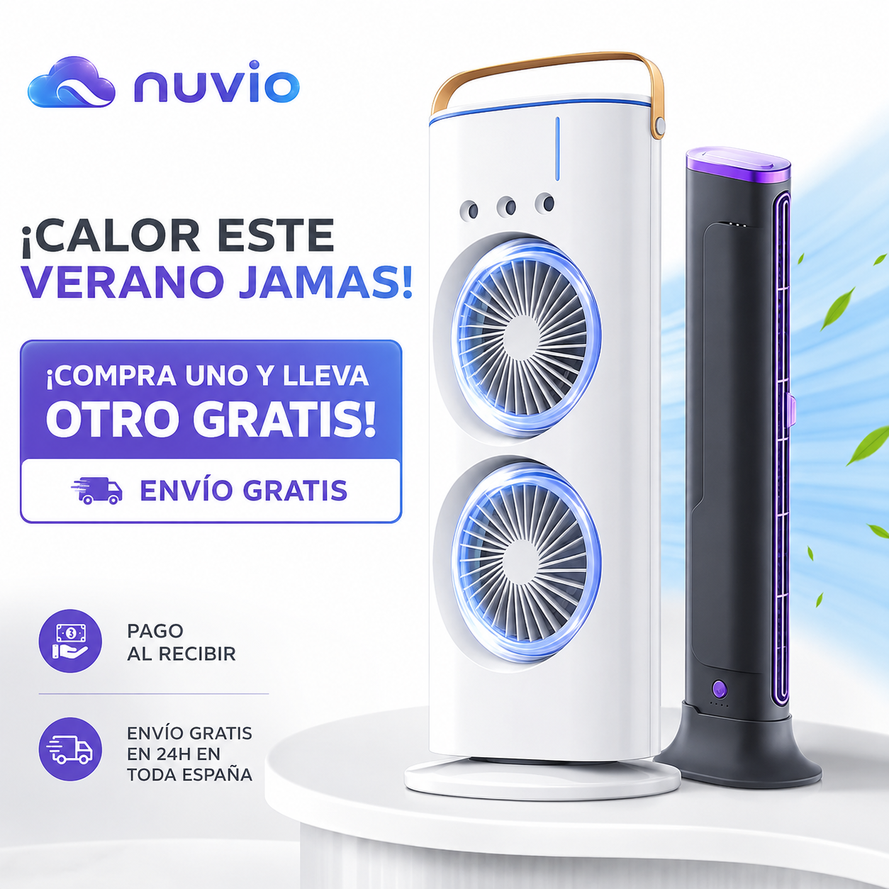 ❄️ AirComfort™ | Aire Acondicionado compra 1 y lleva 1 gratis 🔥