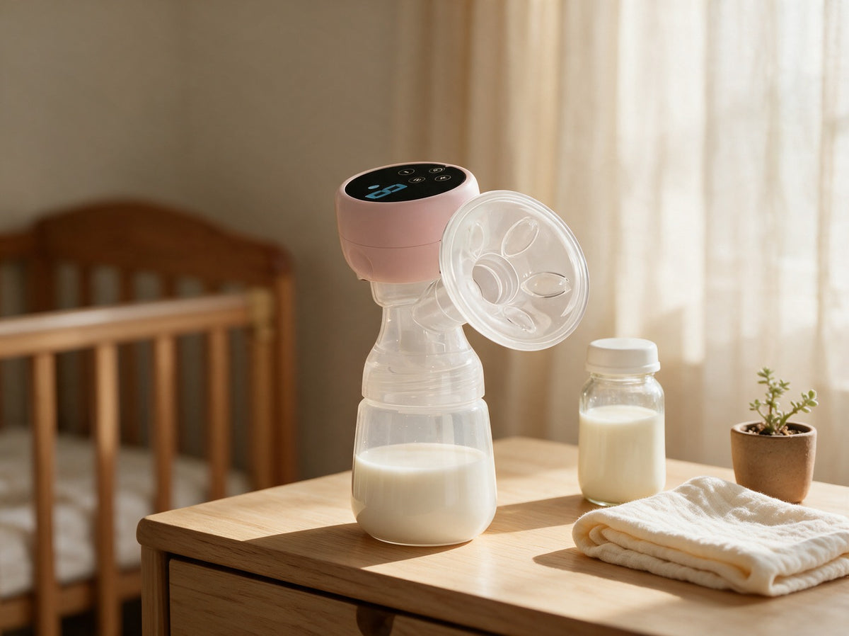 🍼 LactiMom™ Extractor de Leche Materna Eléctrico Portátil — Comodidad y Tranquilidad para Mamás, en Cada Extracción 🤱