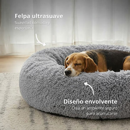 🐾SoftCloud Cama para Perros Grande 90cm — Confort ortopédico para un descanso reparador🔥