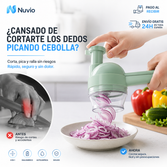 🍽️MasterSlice Cortador 4 en 1 PRO — Prepara tus comidas 5x más rápido con Pago Contra Reembolso🔥