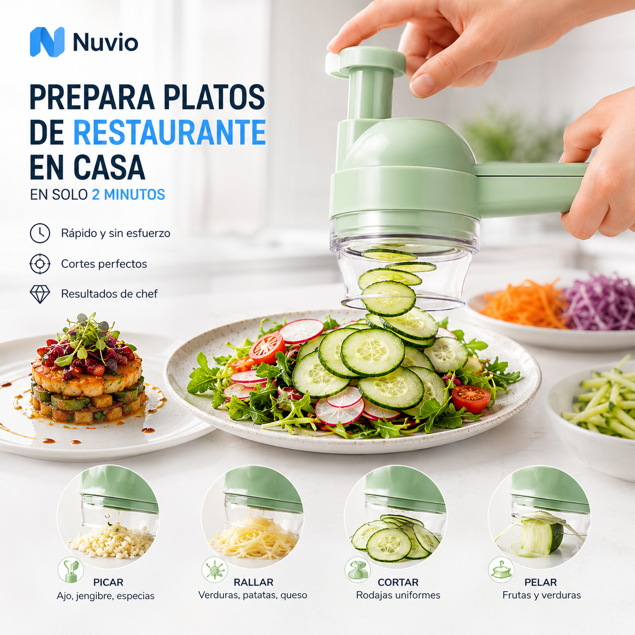 🍽️MasterSlice Cortador 4 en 1 PRO — Prepara tus comidas 5x más rápido con Pago Contra Reembolso🔥