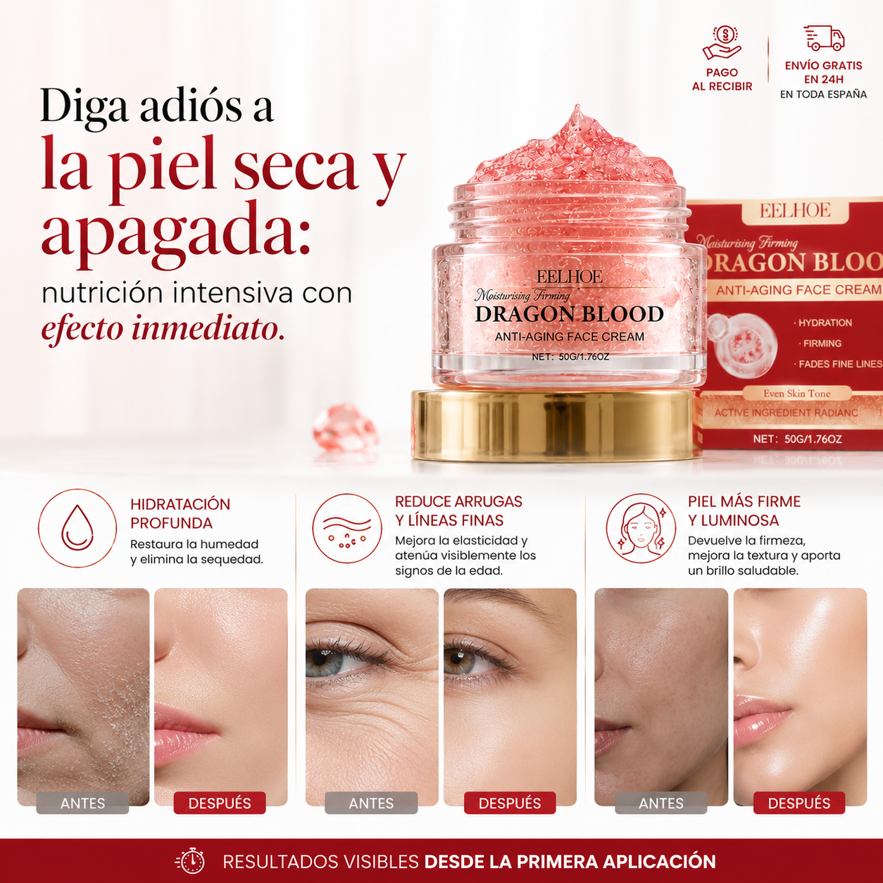 Placenta Pro Crema Antiedad Pack 2x1 — Su piel joven hoy🔥