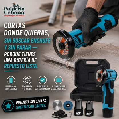 ©Mini amoladora angular de 12 V con disco de corte🔥