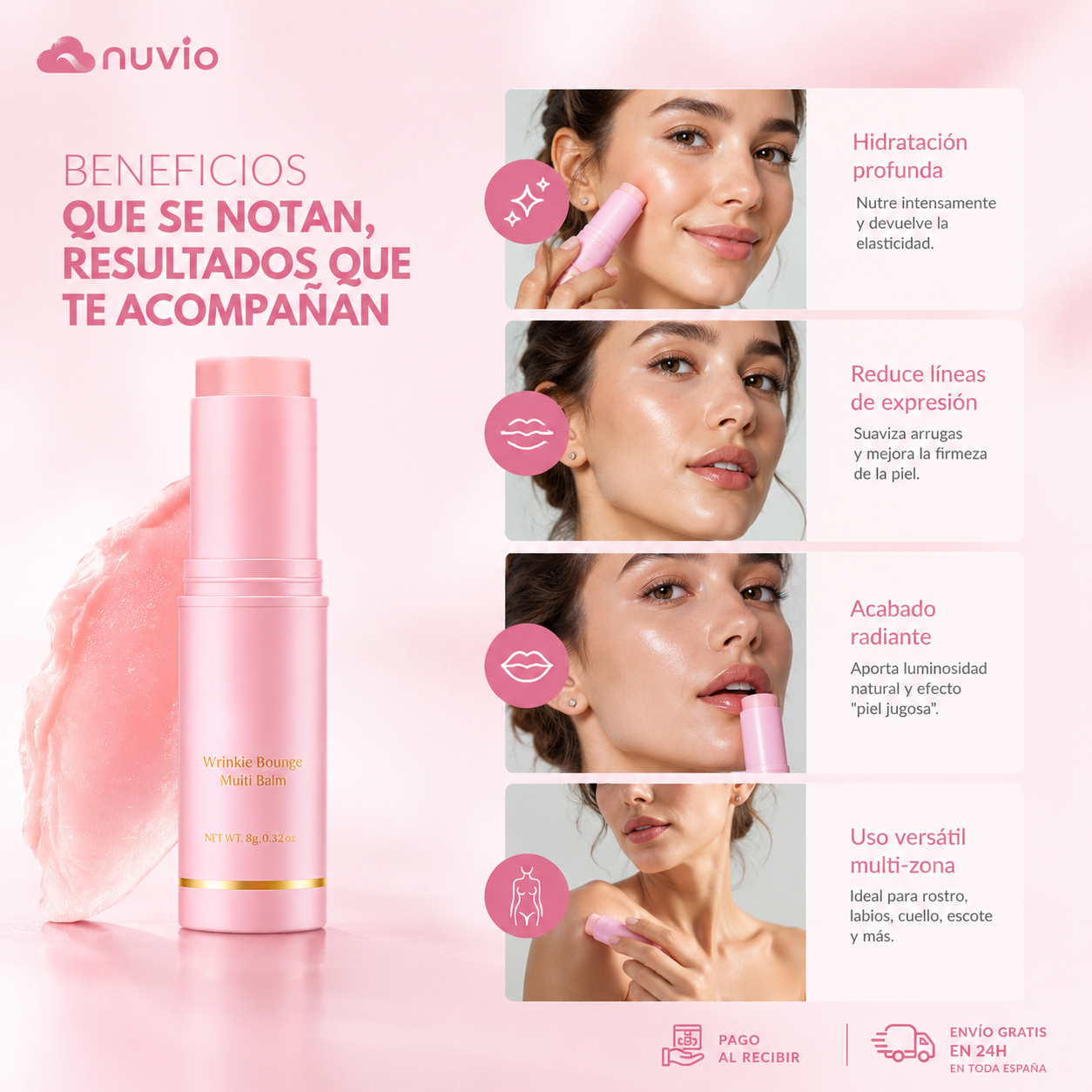 ✨ VITALIS™ | Bálsamo Hidratante de Colágeno para Arrugas. Compra 1 y LLEVA 2🔥