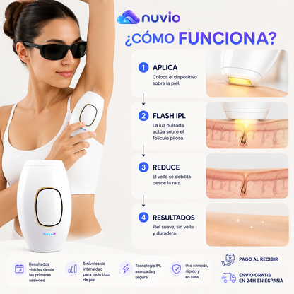 ✨ NUVIO | Depiladora IPL Premium🔥