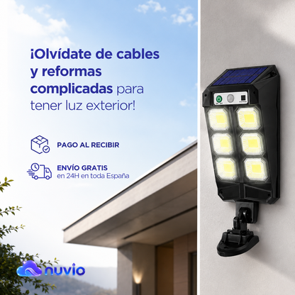 ⚡LumaMax Pro 72 LED — Pack Iluminación Exterior — REGALO EXCLUSIVO🔥