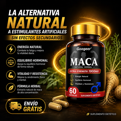 🌿MacaPro ELITE 1900mg — Potencia natural en segundos para días intensos + OFERTA LIMITADA🔥