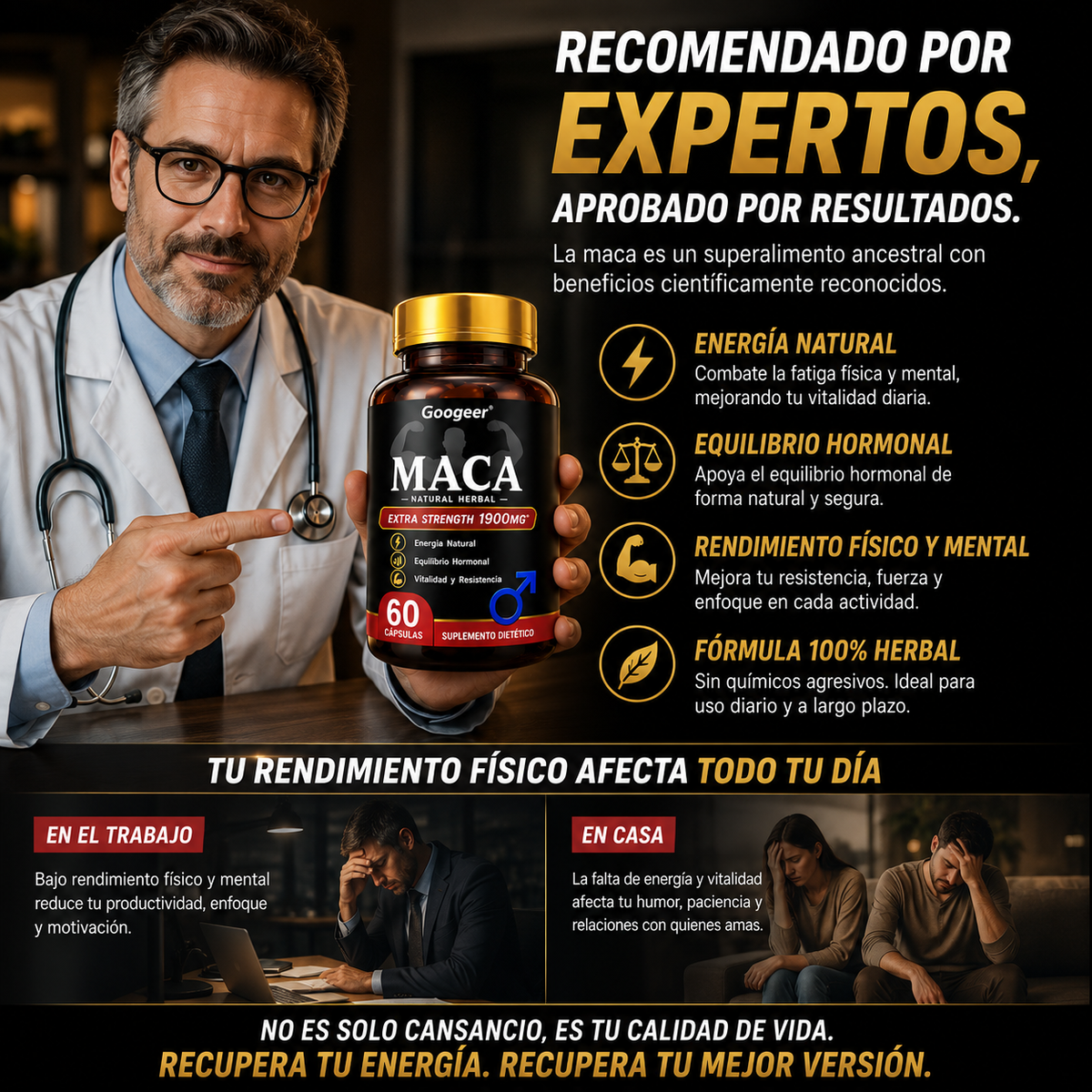 🌿MacaPro ELITE 1900mg — Potencia natural en segundos para días intensos + OFERTA LIMITADA🔥