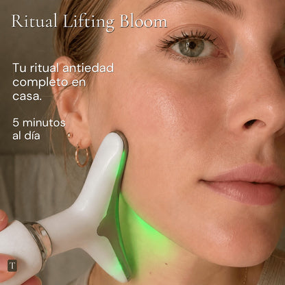 V-Face Ultra Masajeador de Terapia Fotónica — Elimina la papada y arrugas sin cirugías✅