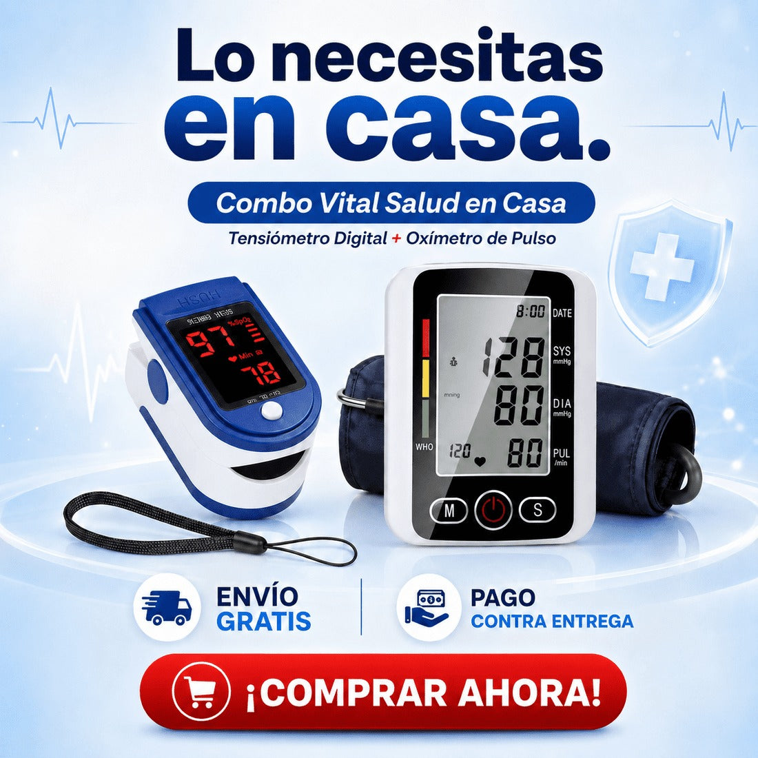 ❤️ VitaCore™ Tensiómetro Inteligente 🔥