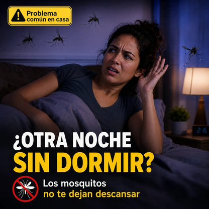 🦟 Lámpara Atrapa Mosquitos UV | Duerme Sin Piquetes, Sin Químicos