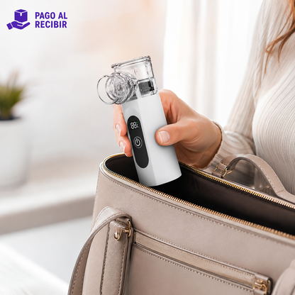 🌬️ AeroMist Ultra Nebulizador Silencioso + Pack de mascarillas gratis — Alivio inmediato sin ruido🔥