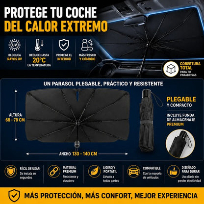 ❄️ HeatBlock | Parasol de Coche Premium 🔥