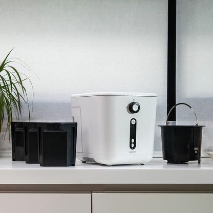 ♻️ Ewooster EcoBin Pro — Compostador Eléctrico Inteligente de Cocina + Sistema Anti Olores + Triturador Rápido + Manual de Uso + Envío Seguro 🔥