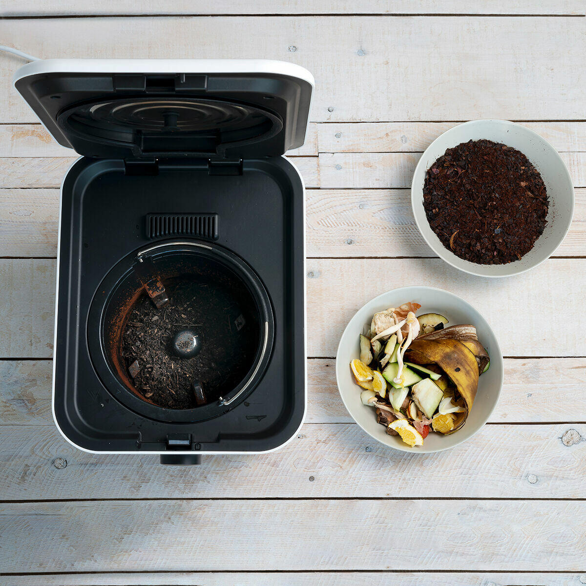 ♻️ Ewooster EcoBin Pro — Compostador Eléctrico Inteligente de Cocina + Sistema Anti Olores + Triturador Rápido + Manual de Uso + Envío Seguro 🔥