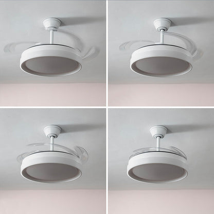 💡 Keteez AirLuxe™ | Ventilador de Techo Inteligente con Luz LED + 4 Aspas Retráctiles + Control Total del Ambiente 🔥