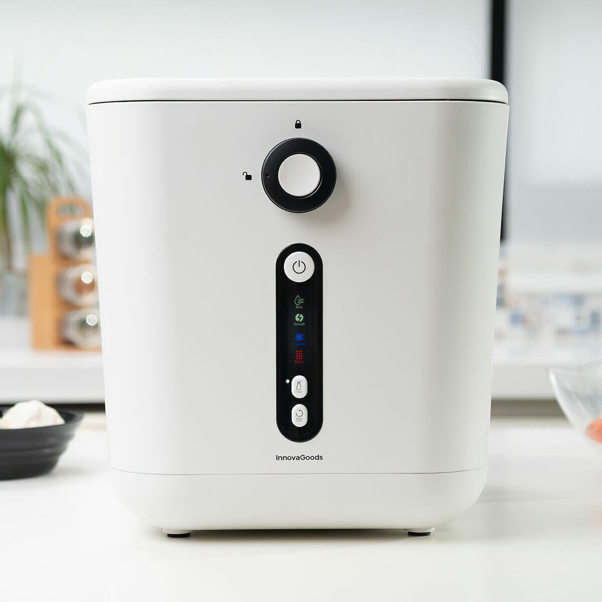 ♻️ Ewooster EcoBin Pro — Compostador Eléctrico Inteligente de Cocina + Sistema Anti Olores + Triturador Rápido + Manual de Uso + Envío Seguro 🔥