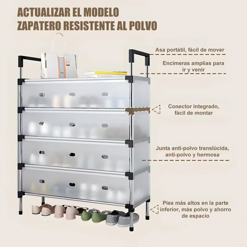 Zapatero Organizador Premium 5 Niveles __🛡️ Más orden, más espacio. Más tranquilidad para tu hogar.🔥