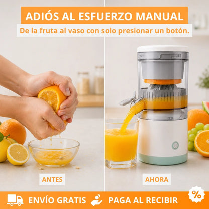 🍊Exprimidor Eléctrico Portátil Recargable - Jugo Natural En Segundos🔥Black Friday 2026