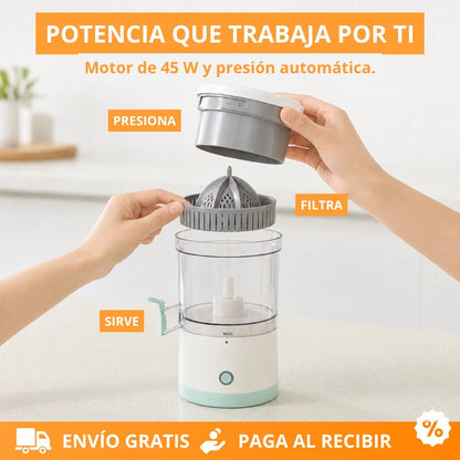 🍊Exprimidor Eléctrico Portátil Recargable - Jugo Natural En Segundos🔥Black Friday 2026
