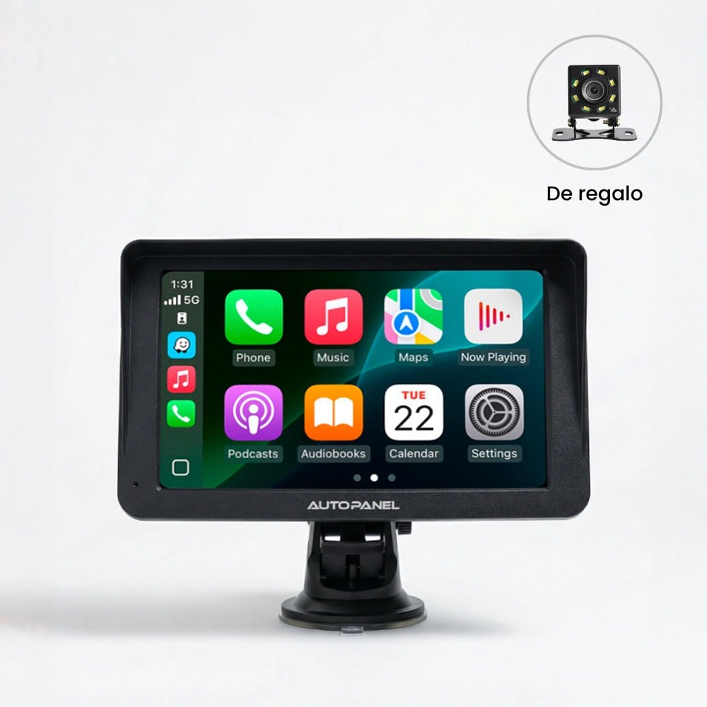 📱CocheCarPlay y Android Auto para cualquier auto. 7 Pulgadas. Sin instalar nada.🔥